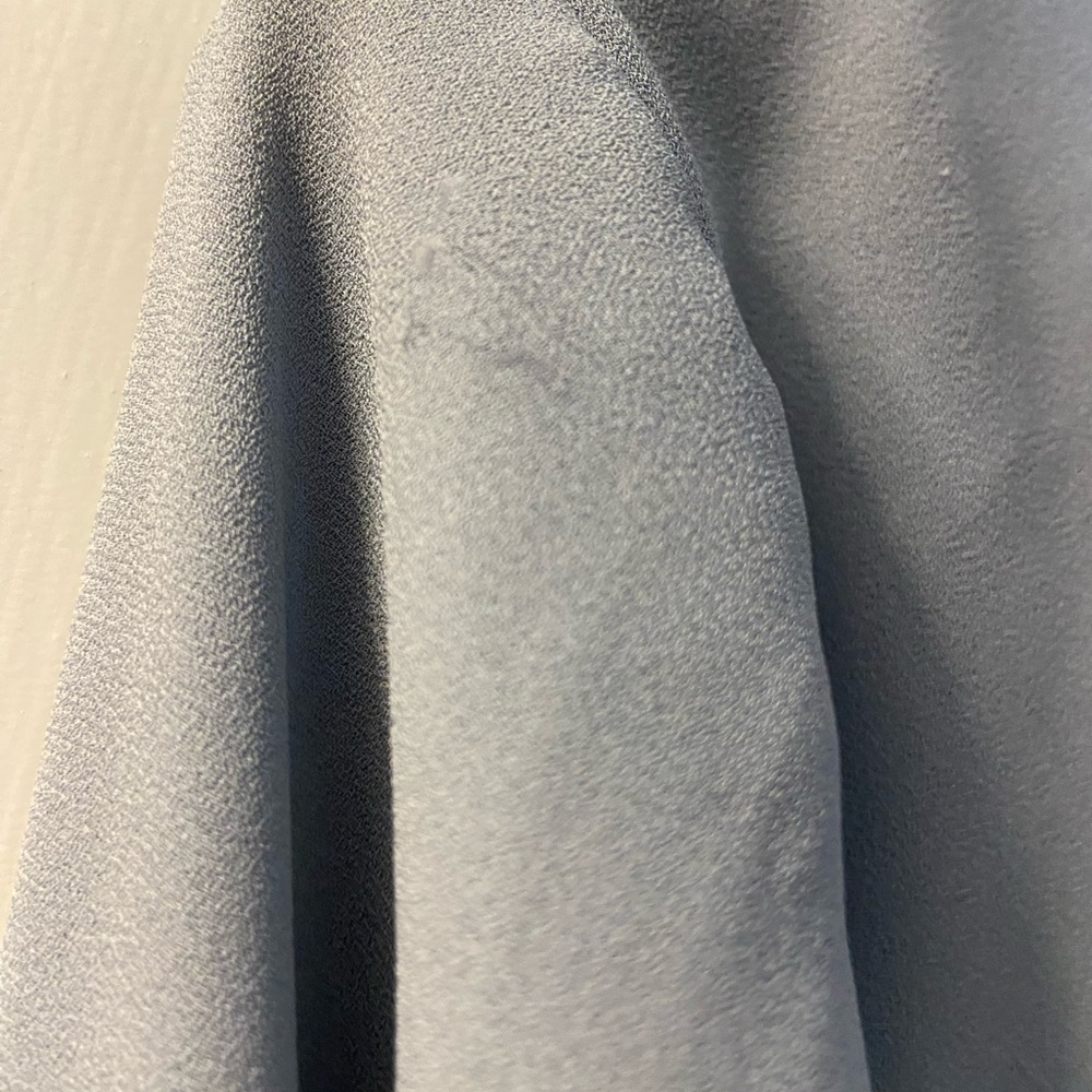 NWOT Beautiful Powder Slate Blue Blouse - Picture 12 of 15